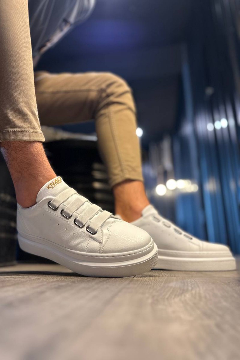 Mens Casual Shoes - White - 521