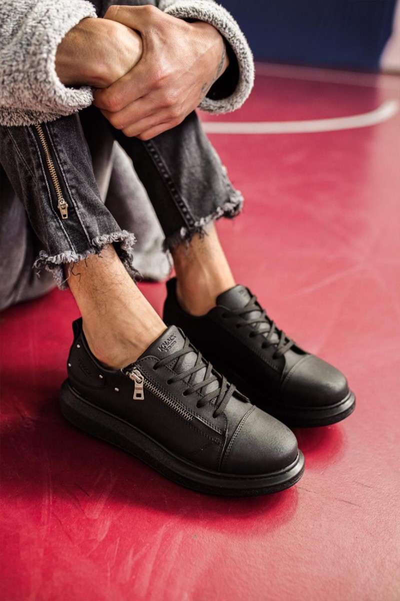 Mens Sneakers - Black - 555