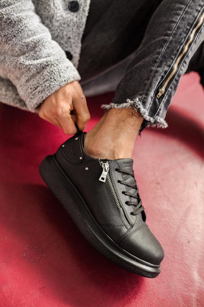 Mens Sneakers - Black - 555