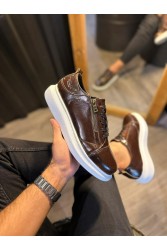 Mens Sneakers - Brown - 555 - 2