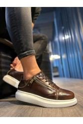 Mens Sneakers - Brown - 555 - 2