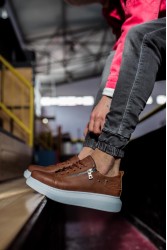 Mens Sneakers - Brown - 555