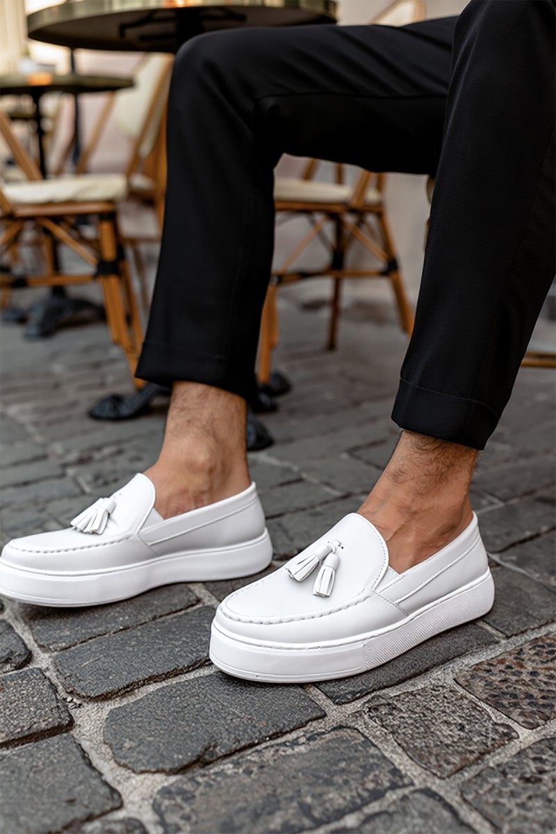 Mens Sneakers - White - 717