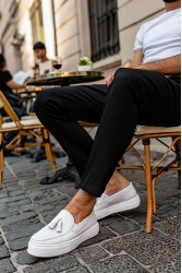 Mens Sneakers - White - 717