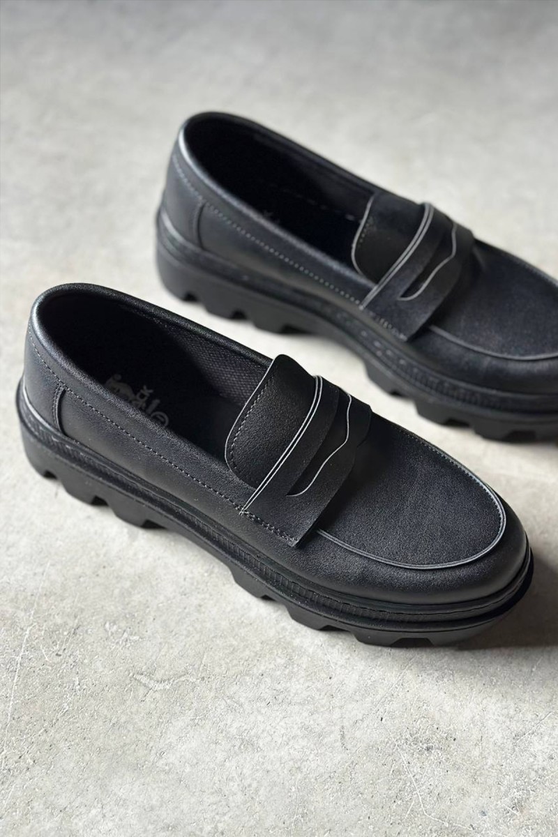 Mens Loafer - Black - 779