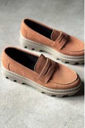 Mens Loafer - Tan Suede - 779