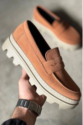 Mens Loafer - Tan Suede - 779