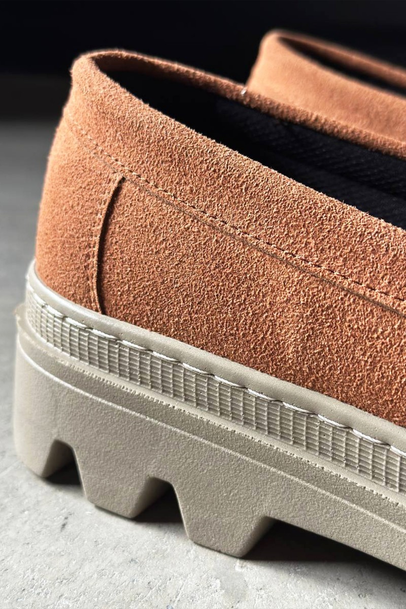 Mens Loafer - Tan Suede - 779