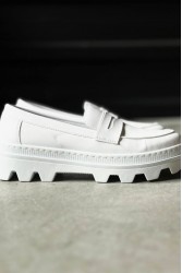 Mens Loafer - White - 779