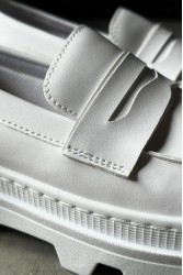 Mens Loafer - White - 779