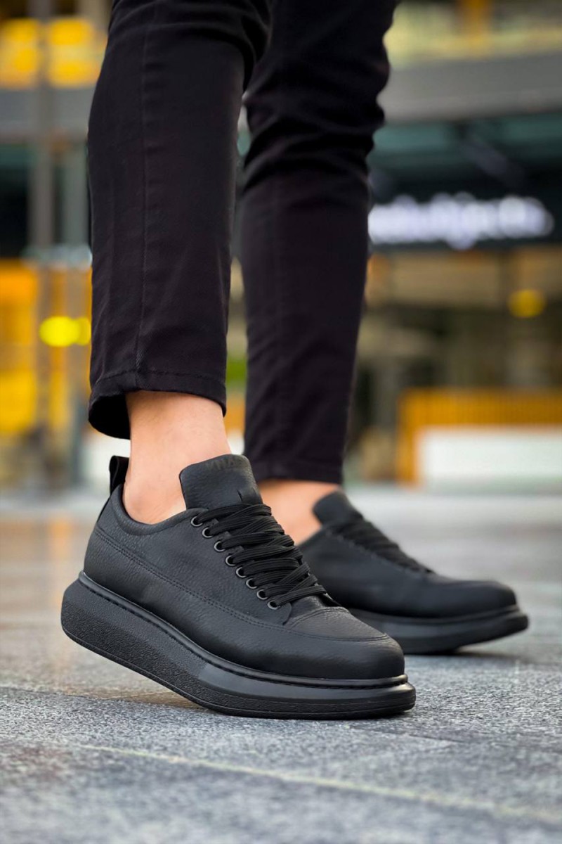 Mens Sneakers - Black - 814