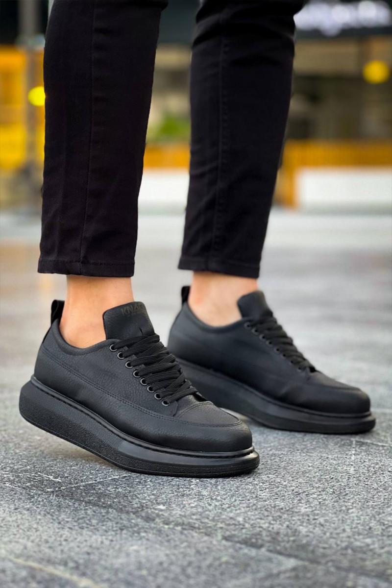 Mens Sneakers - Black - 814