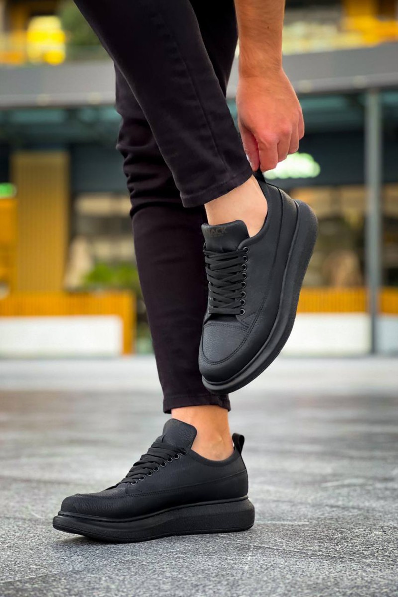 Mens Sneakers - Black - 814