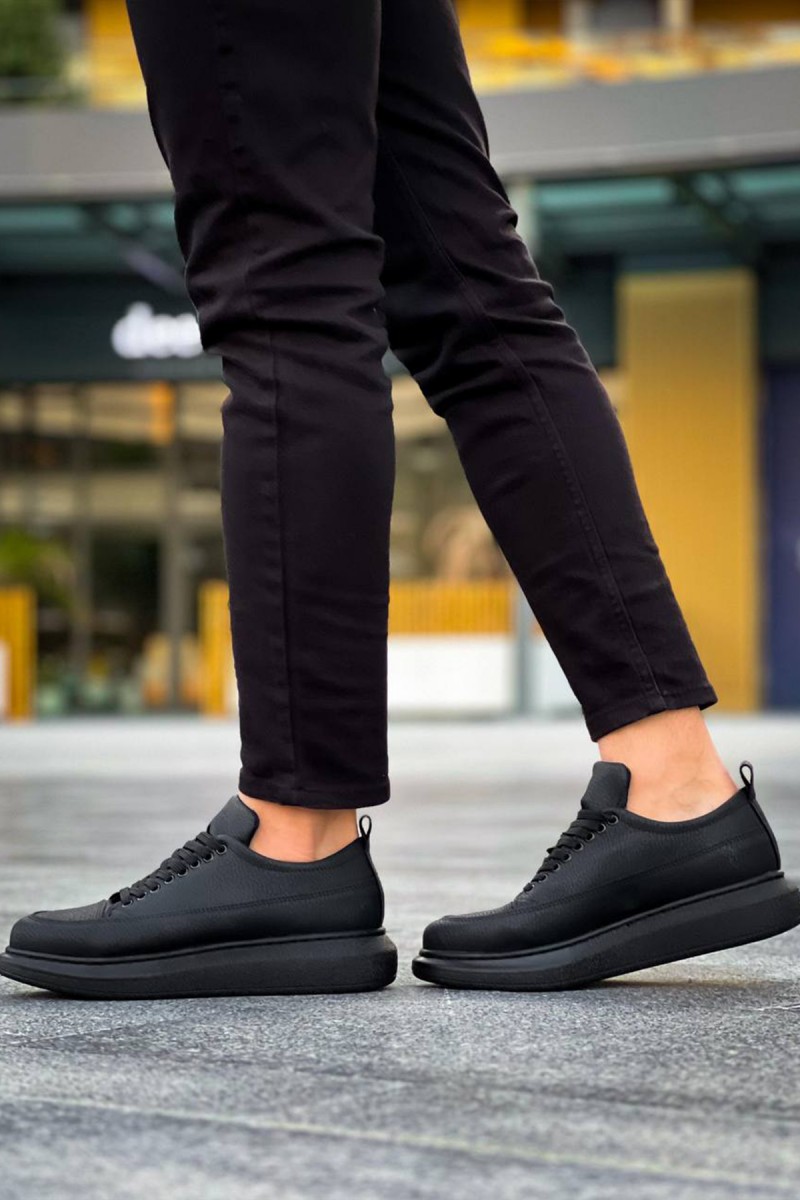 Mens Sneakers - Black - 814