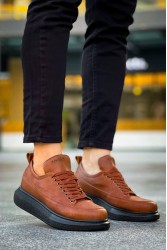 Mens Sneakers - Tan Black - 814