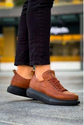 Mens Sneakers - Tan Black - 814