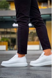 Mens Sneakers - White - 814