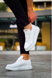 Mens Sneakers - White - 814