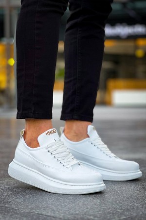Mens Sneakers - White - 814