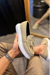 Mens Classic Shoes - Mink - 818