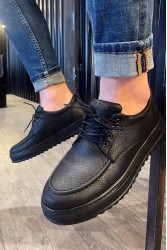 Mens Casual Shoes - Black - T12