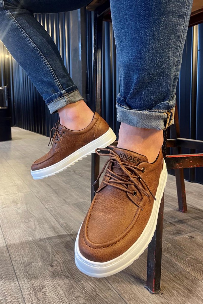 Mens Casual Shoes - Tan - T12