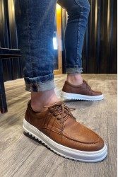 Mens Casual Shoes - Tan - T12