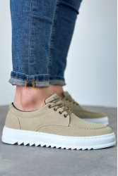 Mens Casual Shoes - Beige - T12