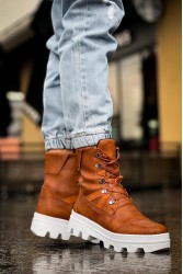 Men’s Boots - Tan - 14