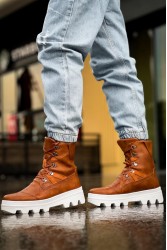 Men’s Boots - Tan - 14