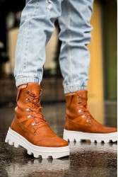 Men’s Boots - Tan - 14