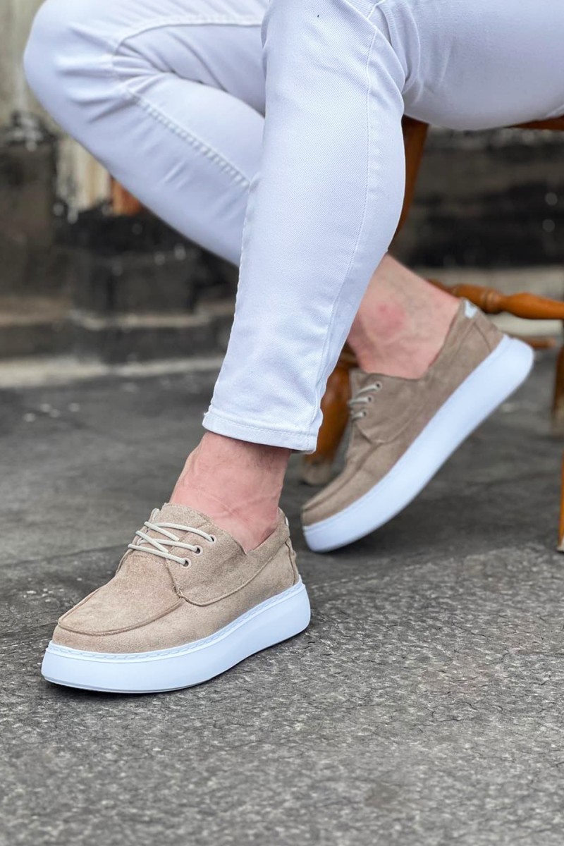 Men’s Casual Shoes - Beige - 508