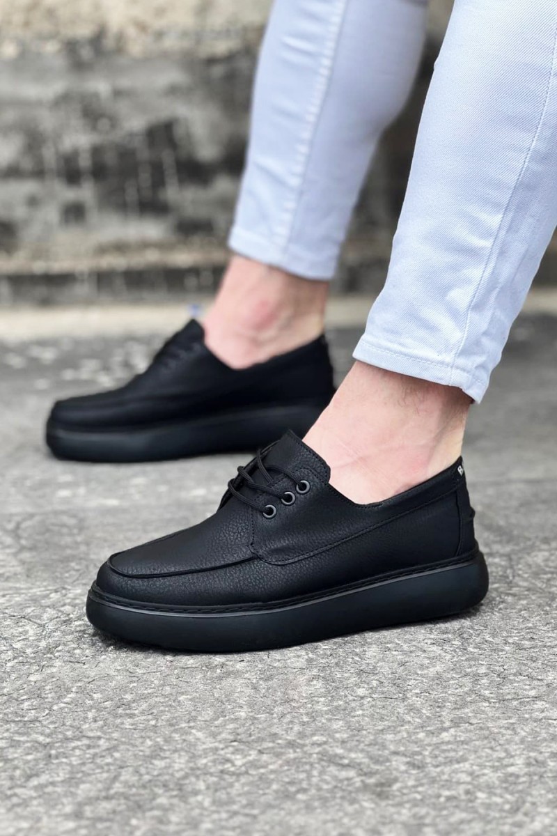 Men’s Casual Shoes - Black - 508