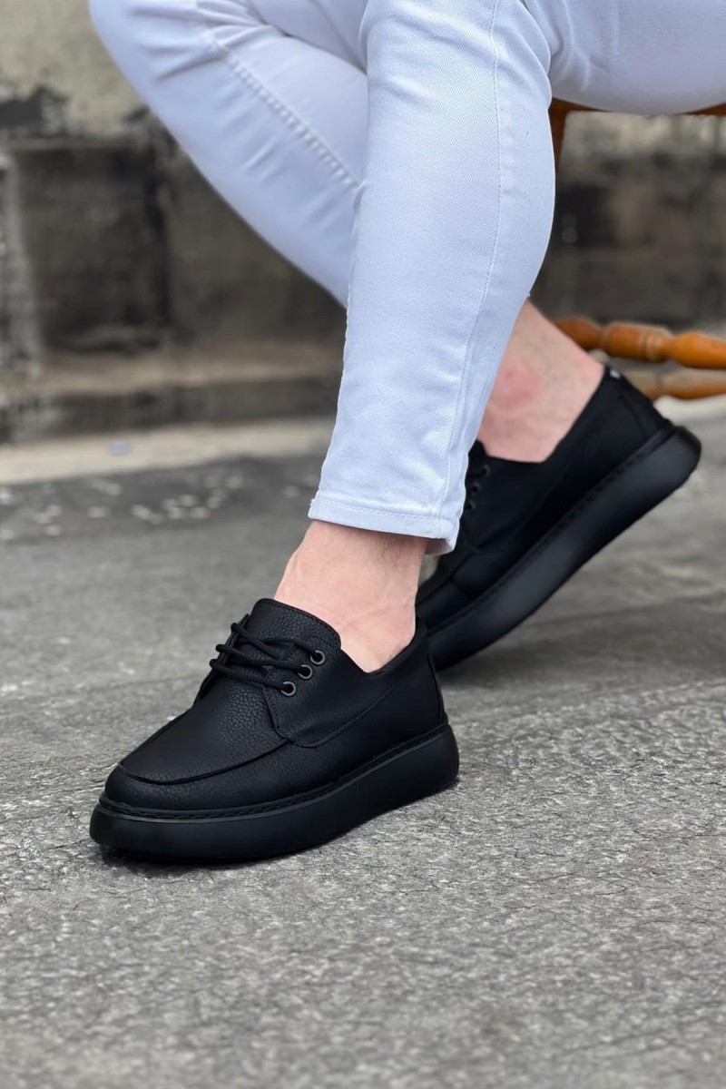 Men’s Casual Shoes - Black - 508
