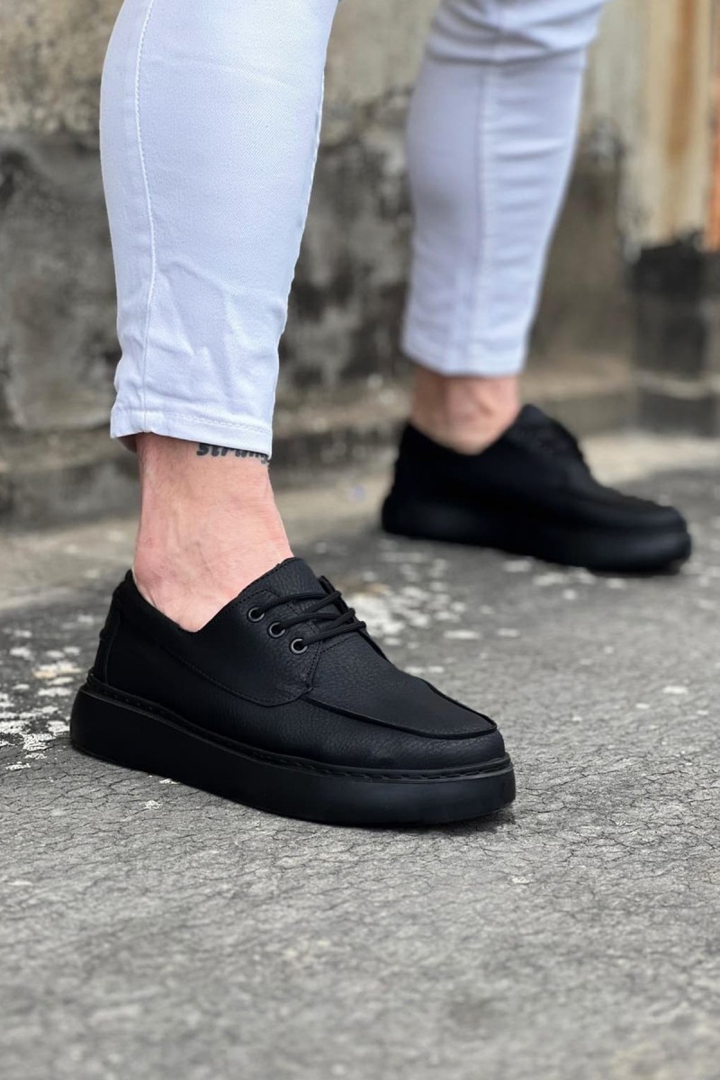 Men’s Casual Shoes - Black - 508