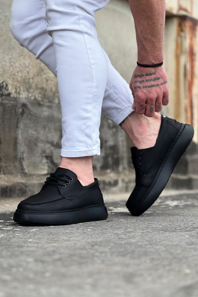 Men’s Casual Shoes - Black - 508