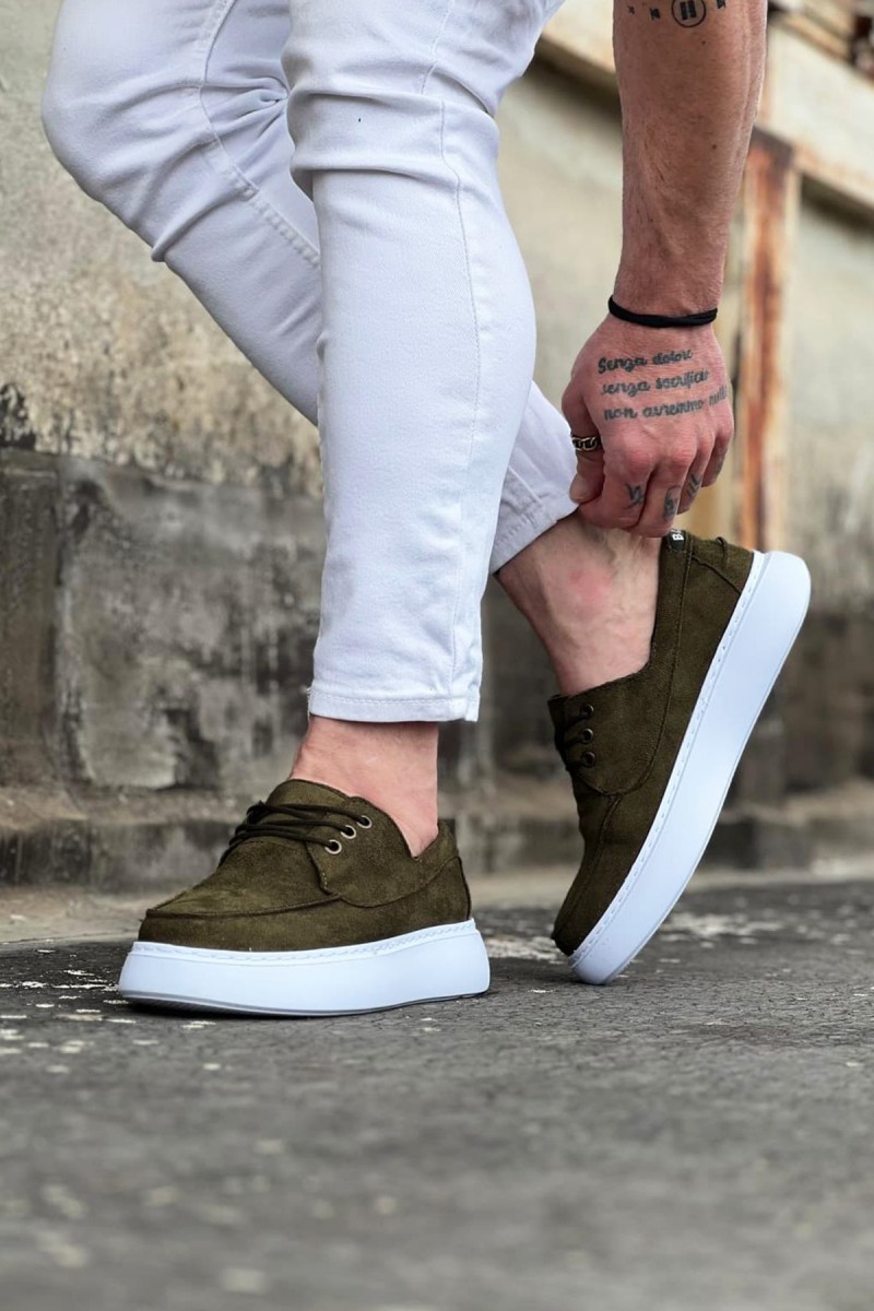 Men’s Casual Shoes - Khaki - 508
