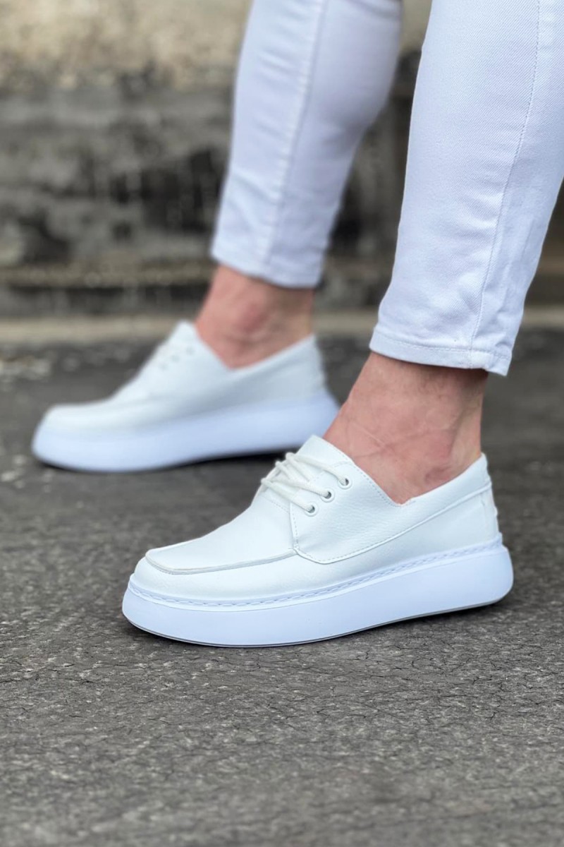 Men’s Casual Shoes - White - 508