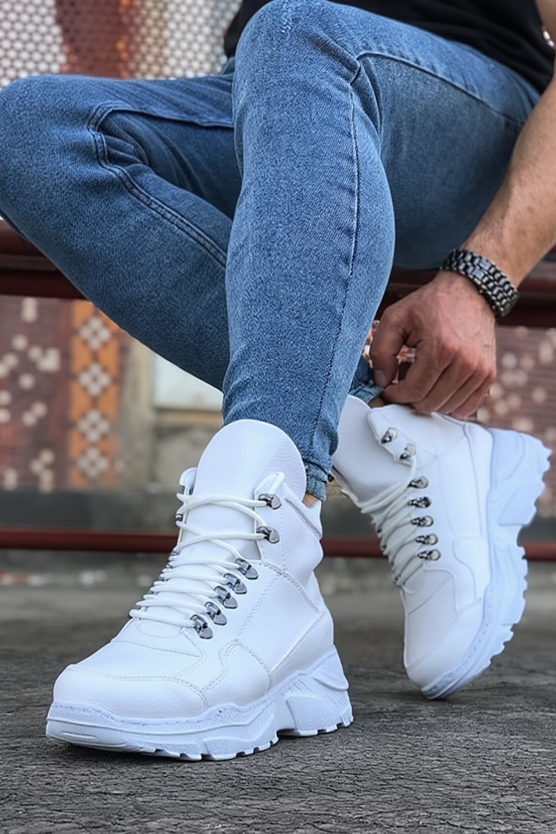 Men’s Boots - White - 07