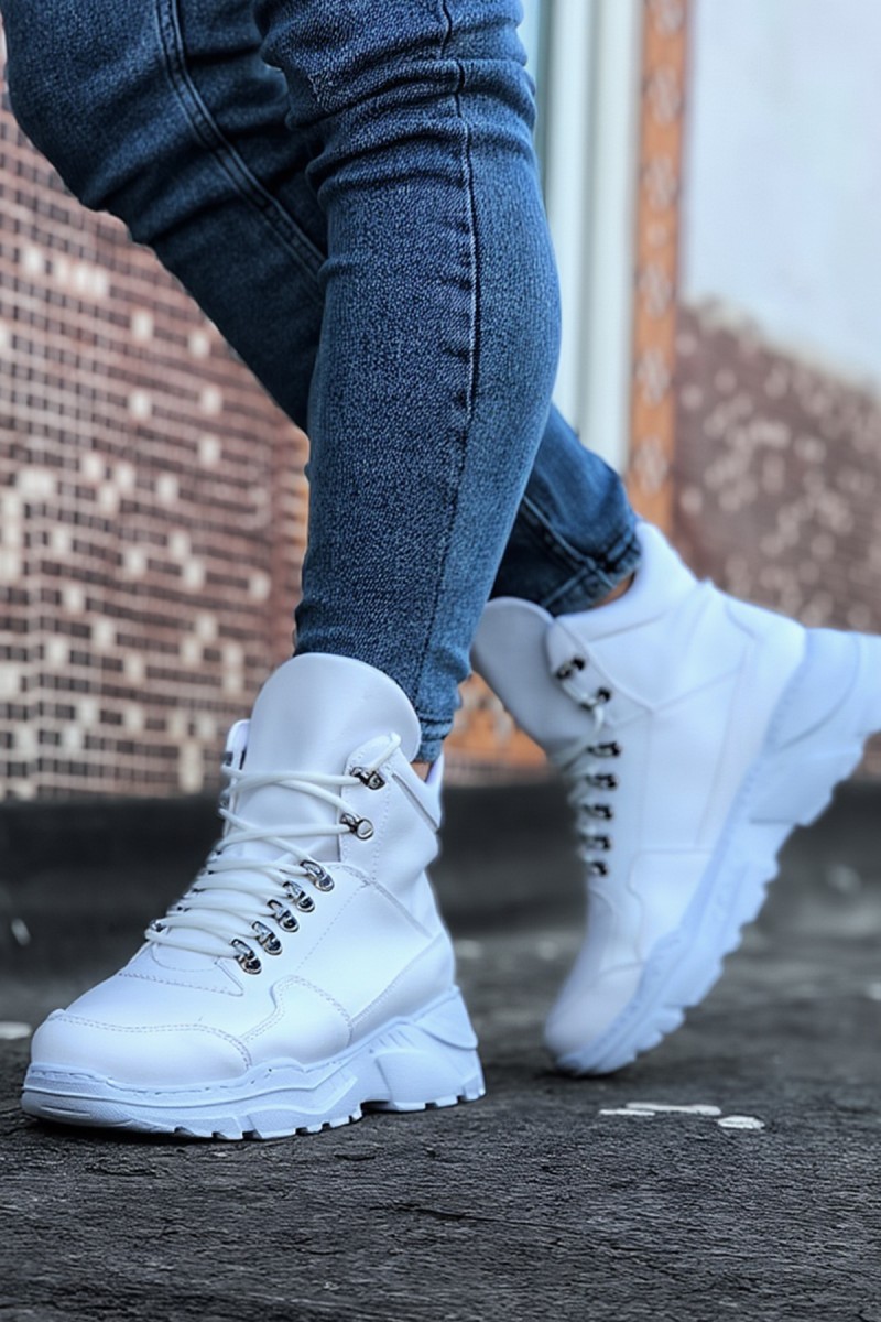 Men’s Boots - White - 07