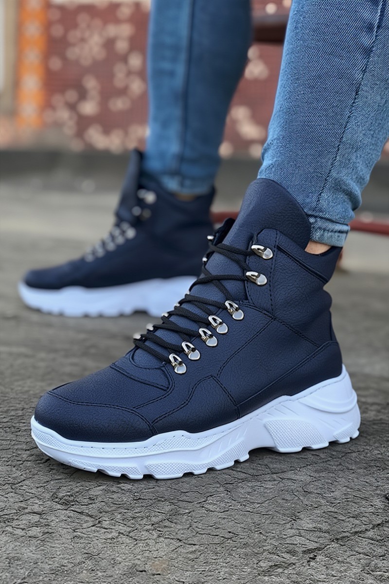 Mens Boots - Dark Blue - 07