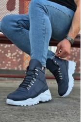 Mens Boots - Dark Blue - 07