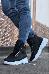 Men’s Boots - Black White - 07