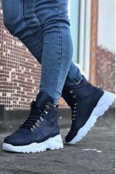 Mens Boots - Dark Blue - 07