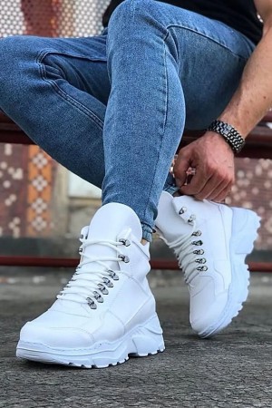 Men’s Boots - White - 07