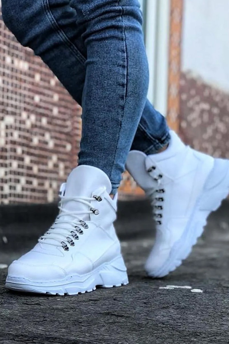 Men’s Boots - White - 07