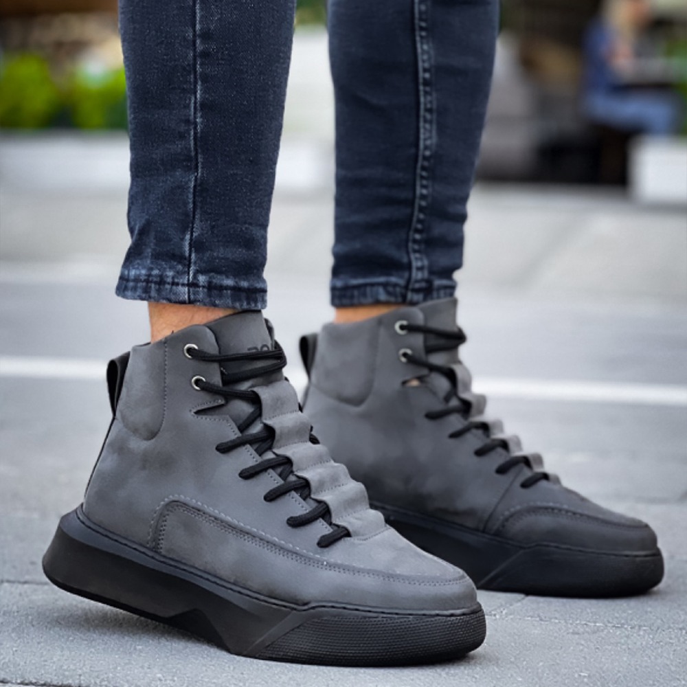 Mens Boots - Anthracite - 0321