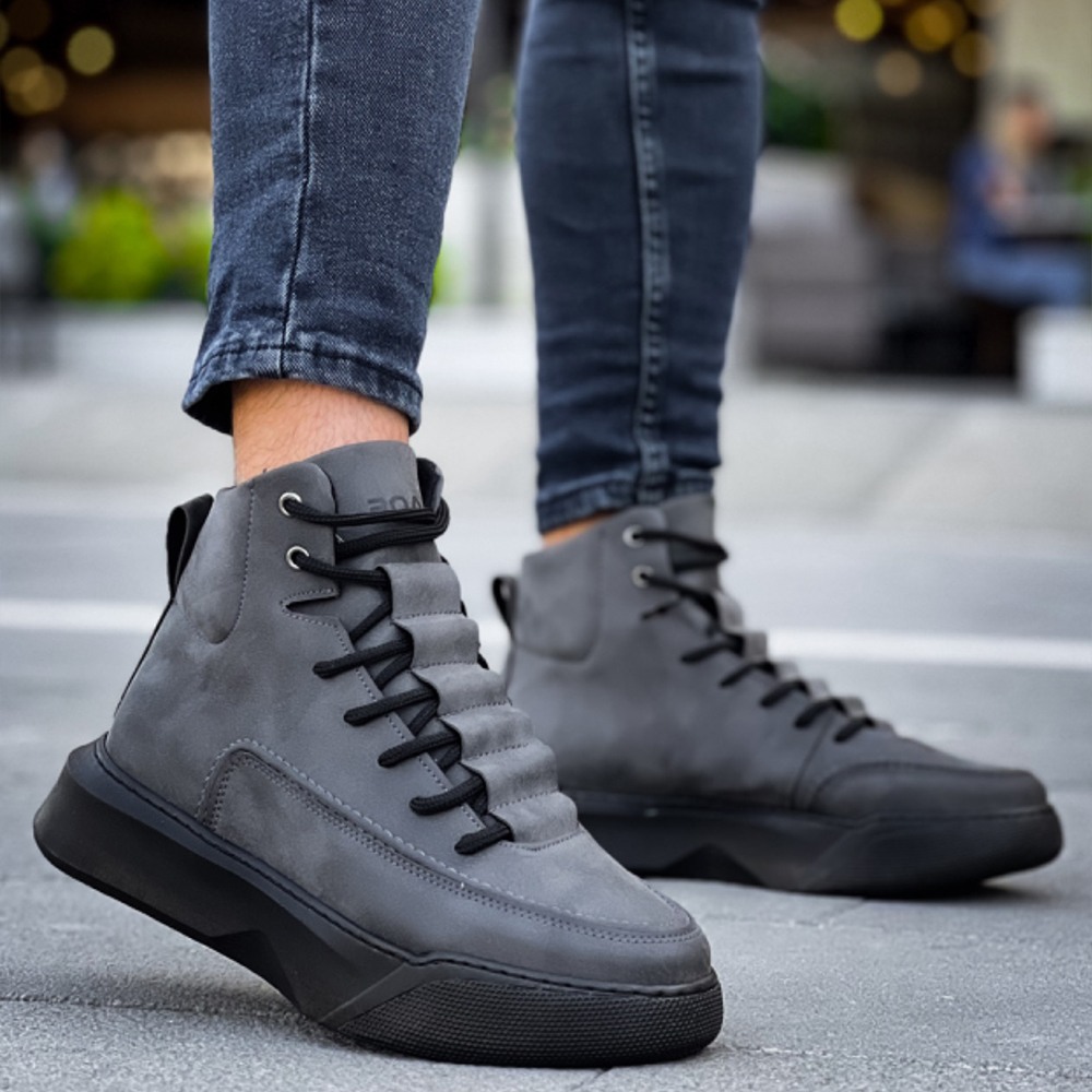 Mens Boots - Anthracite - 0321