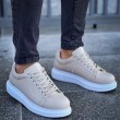 Mens Sneakers - Beige - Apollo