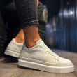 Mens Sneakers - White - 421